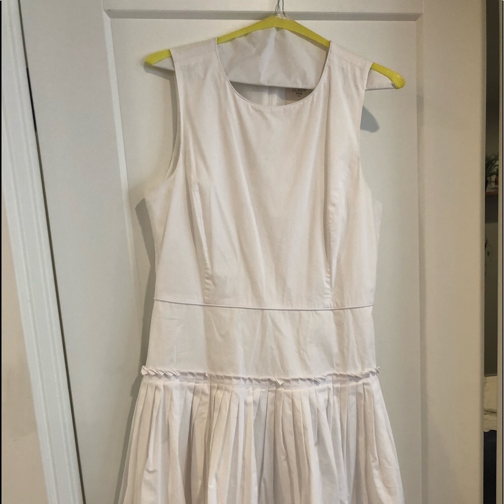 JCrew Suiting white tennis dress